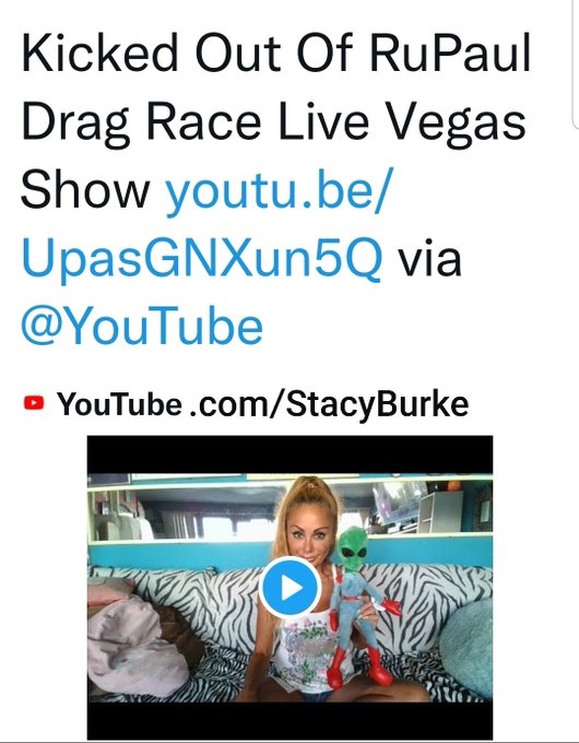 Kicked Out Of #RupaulsDragRaceLive #RuPaul #DragRace #Live #Vegas #YouTube #Storytime --->>  https://t