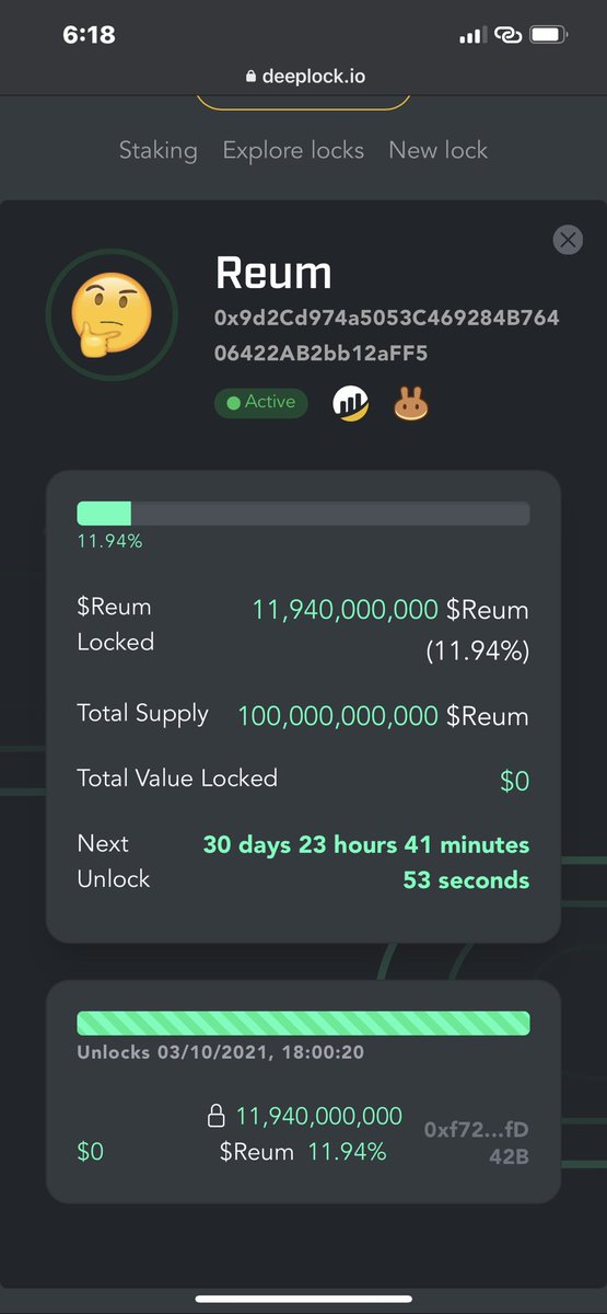 ReumToken's tweet photo. Dev wallet locked as written on white paper 

Verify 

https://t.co/mit3rLxDl9 https://t.co/9j6kFDqxok