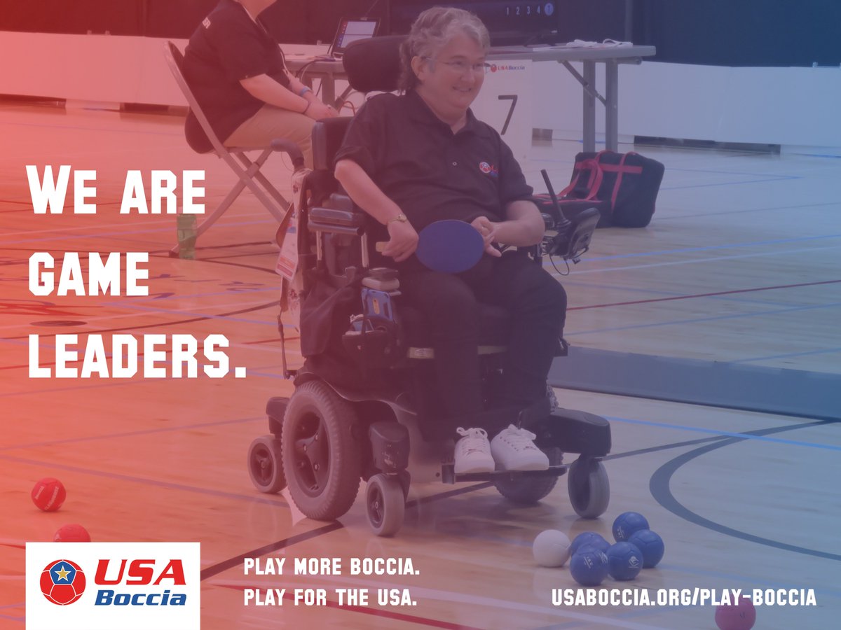 We are not just boccia players but we are also coaches, play assistants, referees, classifiers and so many more. We are always looking for new colleagues who love our sport and want to help grow it. 
#USABoccia #PlayMoreBoccia #PlayForTheUSA #Boccia #TeamUSA #tokyowatchparty