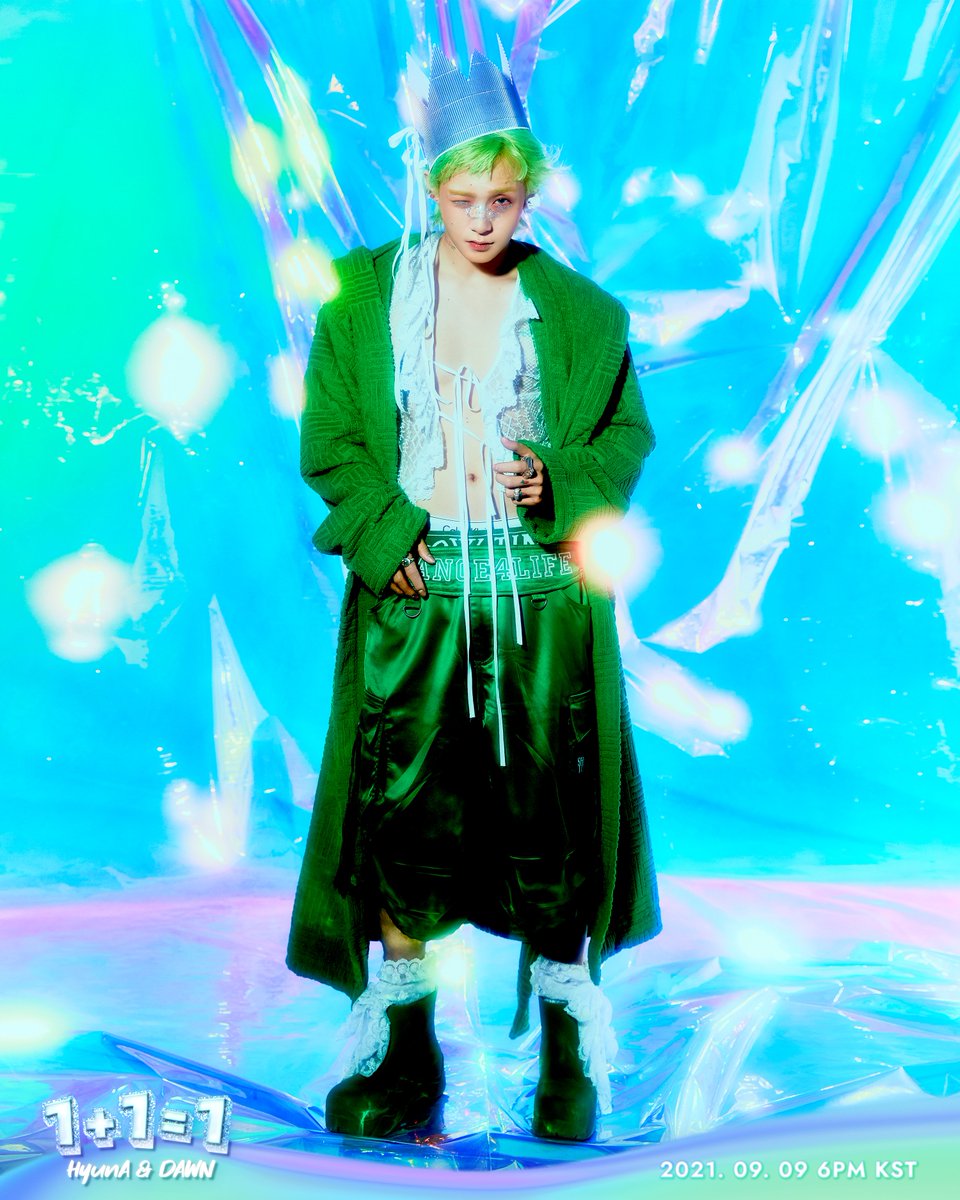 [HyunA&amp;DAWN]
Teaser Image💚 – DAWN Ver.

현아&amp;던 (HyunA&amp;DAWN)
EP [➊+➊=➊]
2021.09.09 Thu 6PM KST

#HyunAandDAWN #현아던
#현아 #HyunA #던 #DAWN
#210909_6pmKST
#PNATION #피네이션