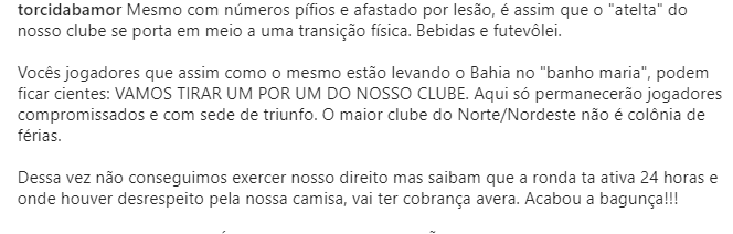 canalecbtv's tweet photo. A Torcida Organizada Bamor (@BamorNovaEra), publicou no seu instagram uma nota de repúdio ao "Atleta" Thonny Anderson que ao que tudo indica, foi flagrado curtindo um futevôlei e bebidas.

Confira: https://t.co/EDHhnroTNH