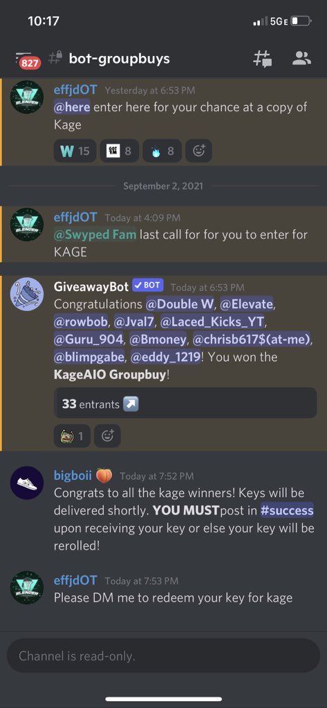 Shoutout to the gang for the giveaway appreciate you guys <a href="/Swypedio/">Swyped.io</a> <a href="/swypedsuccess/">Swypedsuccess</a> <a href="/KageAIO/">Kage</a>