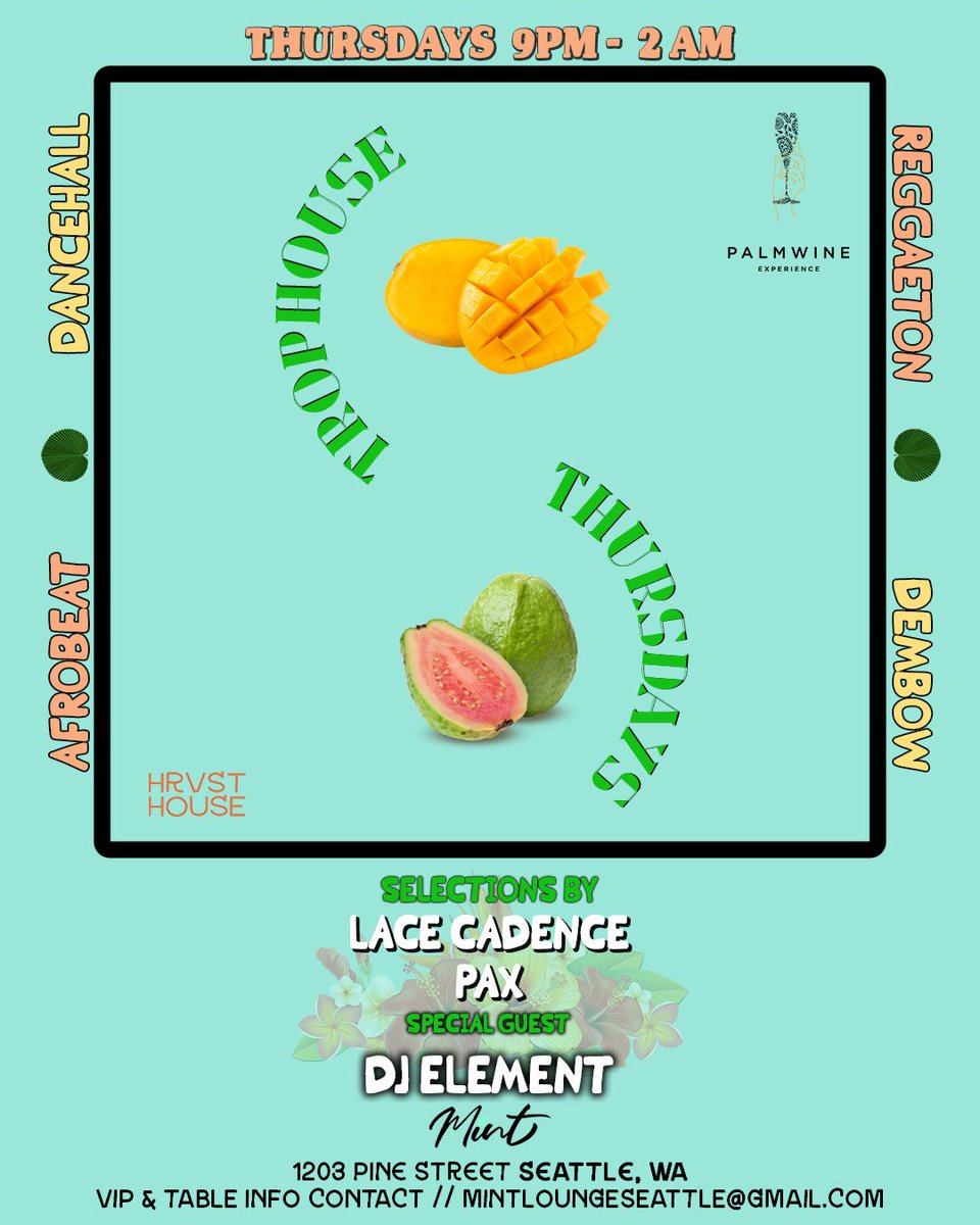 Tonight at Mint Lounge in #Seattle <a href="/LaceCadence/">Lace Cadence</a> Dj Pax and myself! #afrobeats #latin #reggaeton #dancehall #reggae