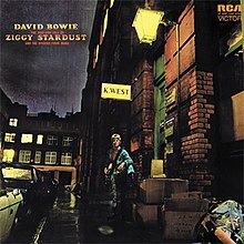 I could be happy just listening to the opening bars of this on a loop forever...but it is a work of genius in its entirety, a rare thing, the music, lyrics,concept,look,artwork,band, the rebellion and Ziggy Stardust himself telling us we're not alone 
#5albums72 #BowieForever