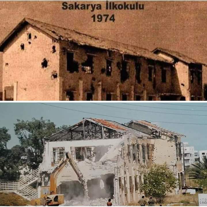 "YETER  ARTIK !
Ben iki kardeşimi şehit verdim ve kan revan içinde çıktım bu okulun içinden .
1974'ü ben başlatmadım.
Barışın nasıl korunacağını çok iyi bilirim.
Doğu Akdenizde dengeler korunacak 
GÜÇLÜ KKTC ile onurlu Kıbrıs Türk'ü.
Herkes aklını başına toplasın."