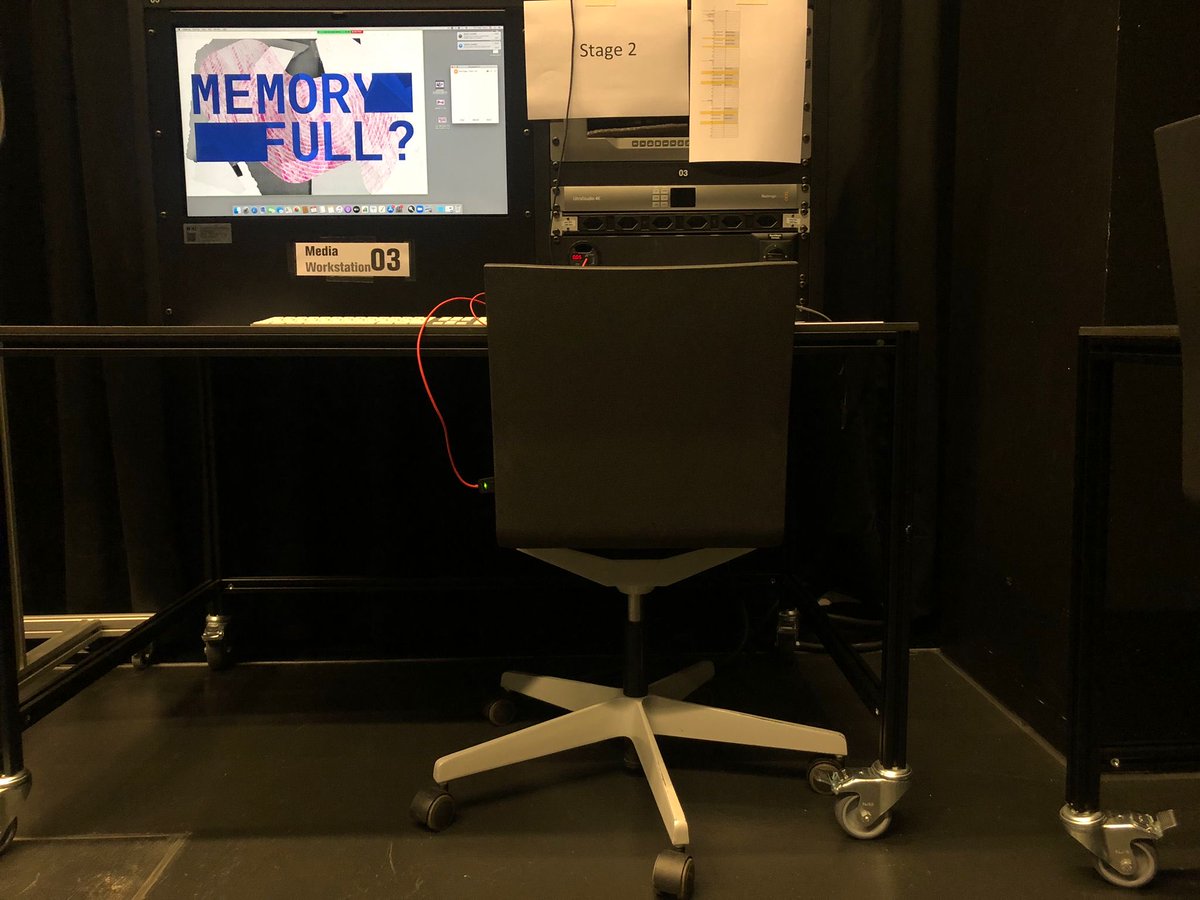 First day of the conference: behind the scene #memoryfull2021 #DHS2021 #hgkfhnw #basel