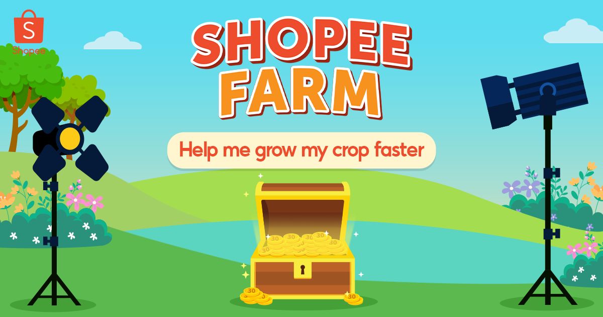 Help water my plant on Shopee Farm! Plant your free seed to win rewards too! shp.ee/nzwcp866gxz