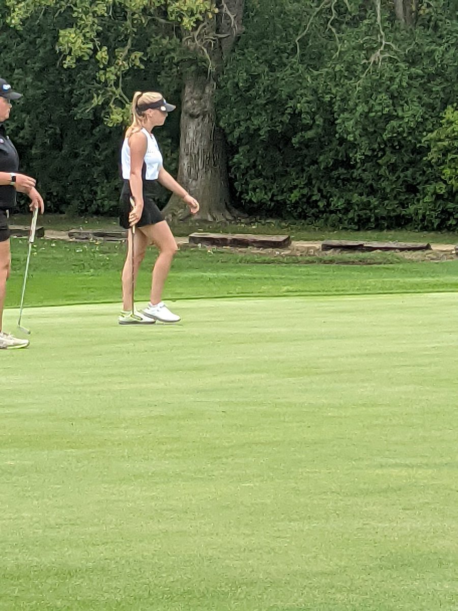 Busdonk's tweet photo. Amery Girls Golf at Osceola. MBC meet. Kaylee Yzermans https://t.co/goL0whY2PF