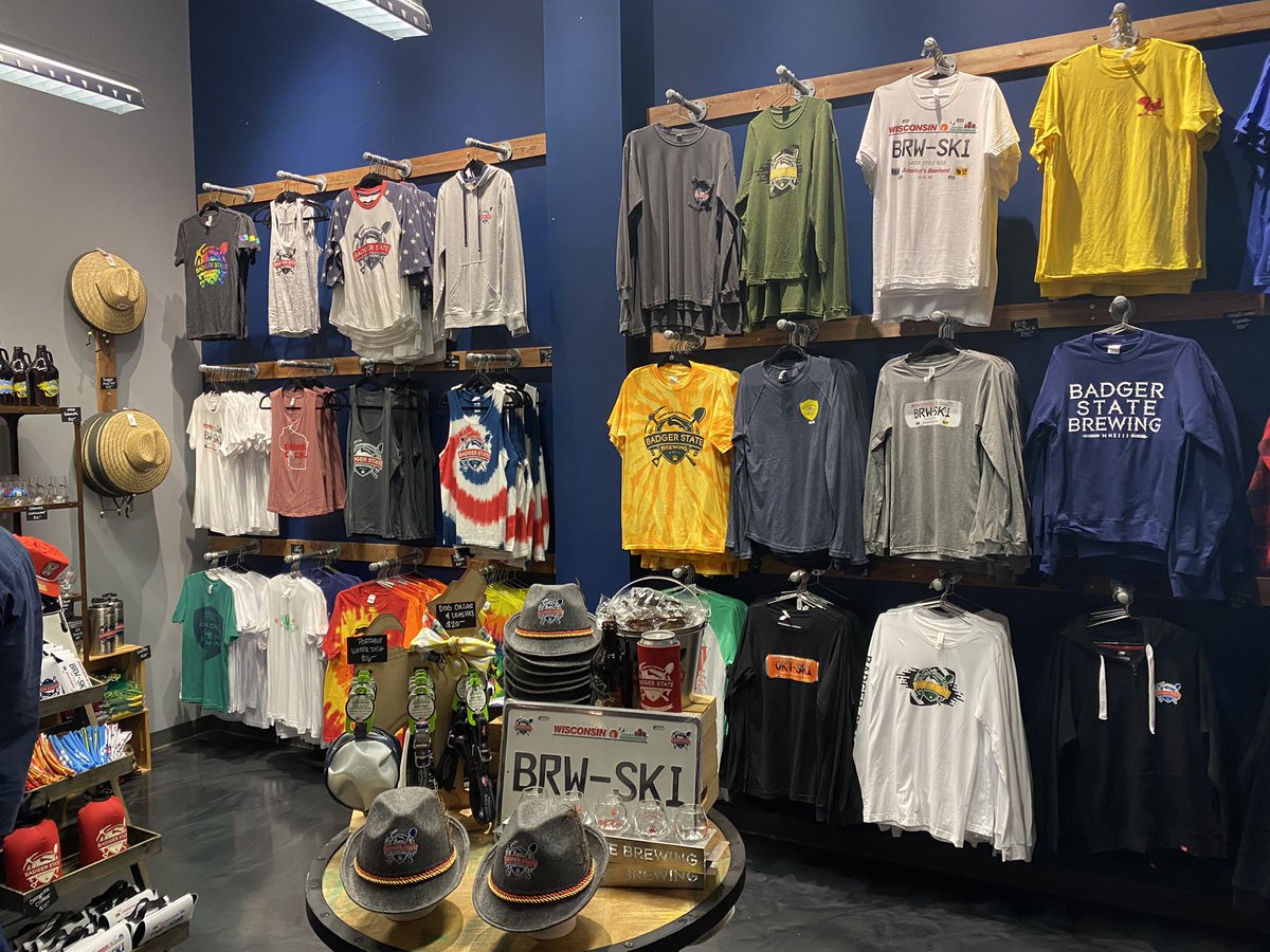 Microbrewguys's tweet photo. The MicroBrewGuys moved over to Badger State Brewing @BadgerStateBeer check it out, best Swag in town. #beer #brewery #Craftbeer https://t.co/RTKYSnkESe