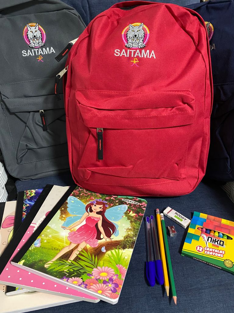 MaxEquation's tweet photo. Hey Guys, I've been working quietly on this in the background but we are giving 200 backpacks to kids in need in Dominican Republic check these out! Looking great! https://t.co/CbRNfX9Abi