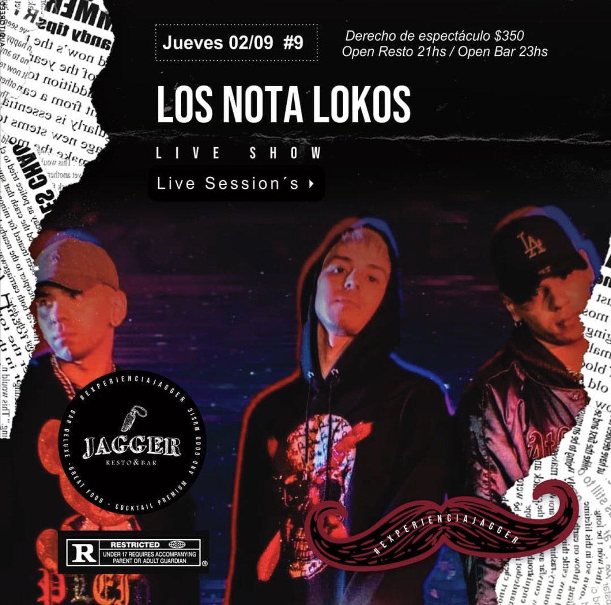 Esta noche!
Explota #JaggerBar 😎🔥
Del Campillo, Córdoba, tamo de fiesta🥳
