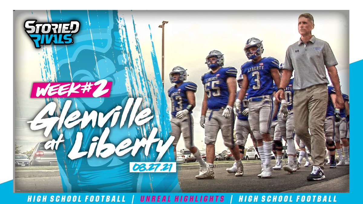 StoriedRivals's tweet photo. Liberty and Glenville went down to the wire!!

Defense was clutch for both @OlibFootball + the Tarblooders but some late game heroics from Ryan Grohe + Alex Oakley. Also, the @OLHSthe108 was LOOOOUDDDD 🗣

FULL VIDEO HERE 👇
🎬 https://t.co/vulYiUJ02M https://t.co/Sn1fMufPBr