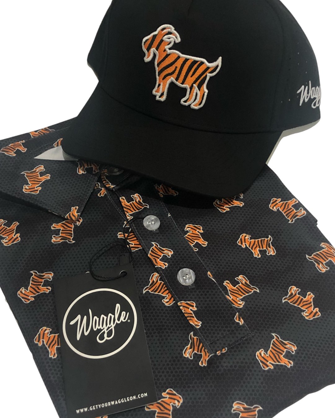 Waggle Golf on X: GIVEAWAY!! For the first time ever we have the GOAT Hat  and the GOAT Polo in stock at the same time! One lucky person will win  both. Simply