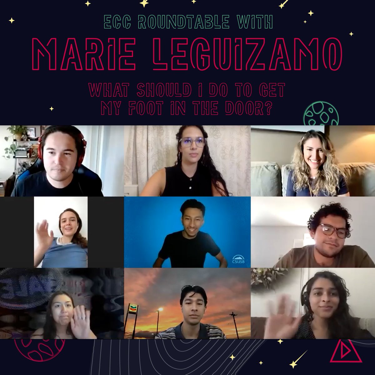 NALIP_org's tweet photo. Previously,  #ECCII recipients met Marie Leguizamo, an executive producer. Apply now for our #ECCII scholarship for an opportunity to connect with industry professional, attend the 2021 Latino Media Fest, and more: https://t.co/W29bXOLqDc https://t.co/ZibmSBJgmJ