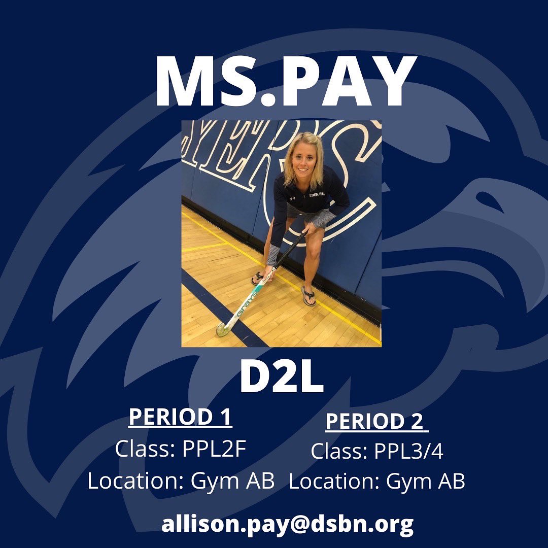 EdenHighDSBN's tweet photo. Say hello to Eden’s phys ed teachers. This amazing group of humans will push you to be your best. They have a wide range of athletic experience. I can’t wait for you to meet them! #behindthemask #edenphysed https://t.co/GPPFx9jA2K