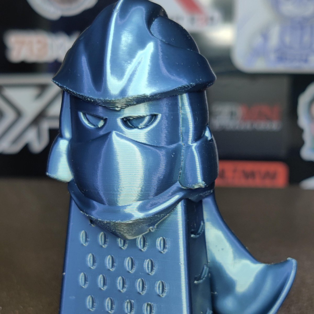 My collaboration project with <a href="/wekster2507/">Vedran Marjanovic Wekster</a> 
Shredder Shredder is now available on #PrusaPrinters

Printed at .1mm layer height using <a href="/filafi3d/">filafi</a> Wekster Grey

prusaprinters.org/prints/75241-s…