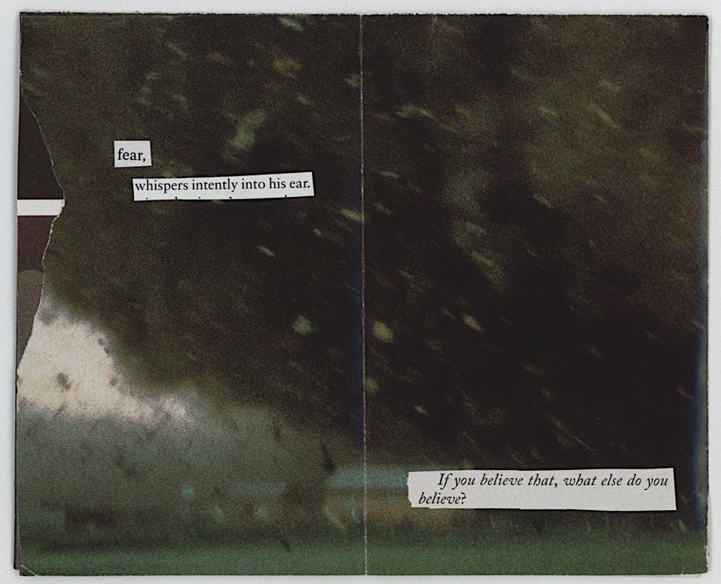 haematiclove's tweet photo. on love &amp; fear; a mini zine collage https://t.co/xicbcOLMIW