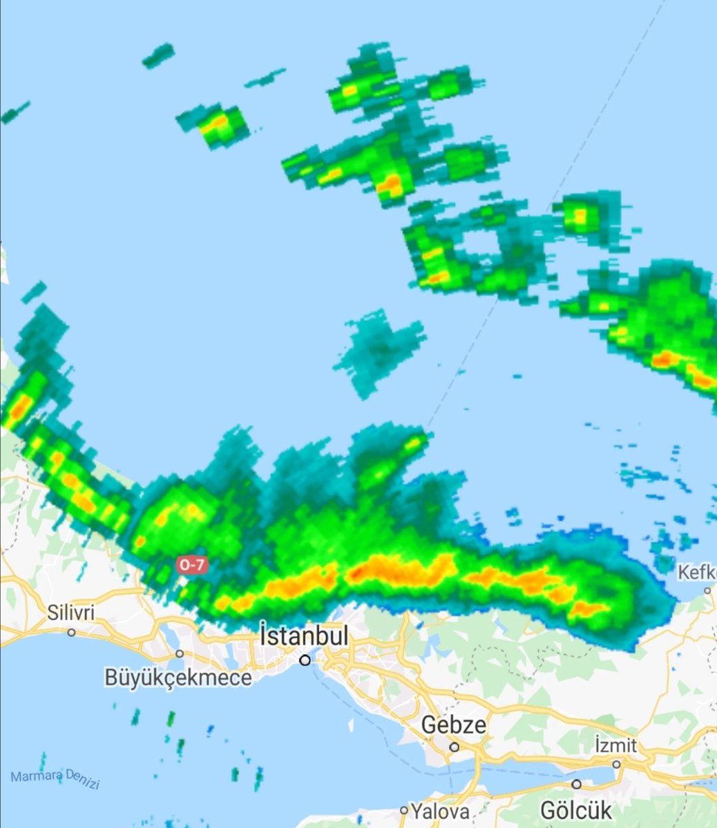 İstanbul kuzeyden serinliyor....