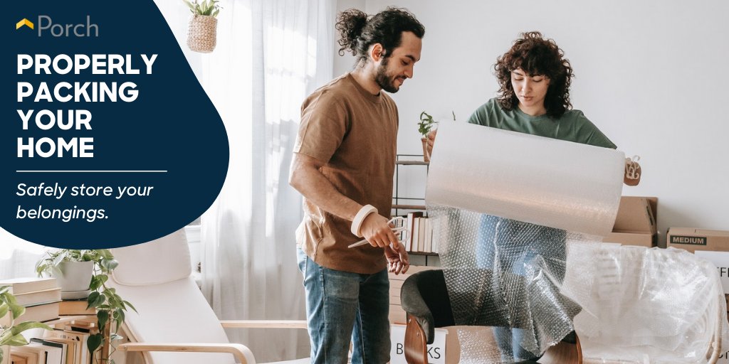 Whether you're moving, traveling, or just using storage, safely packing your treasured items can be challenging. These packing hacks for every room make it a stress-free endeavor. 
porch.com/advice/everyth…
#storage #packinghacks #packing #moving
