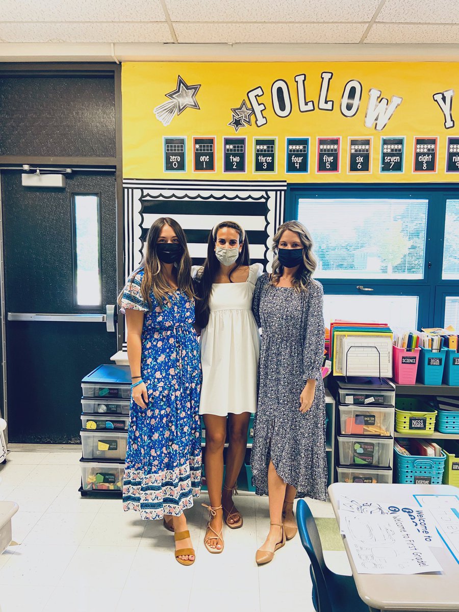 Excited and ready for a new year in first grade! #rvilleproud <a href="/RvilleProud/">RvilleProud</a>