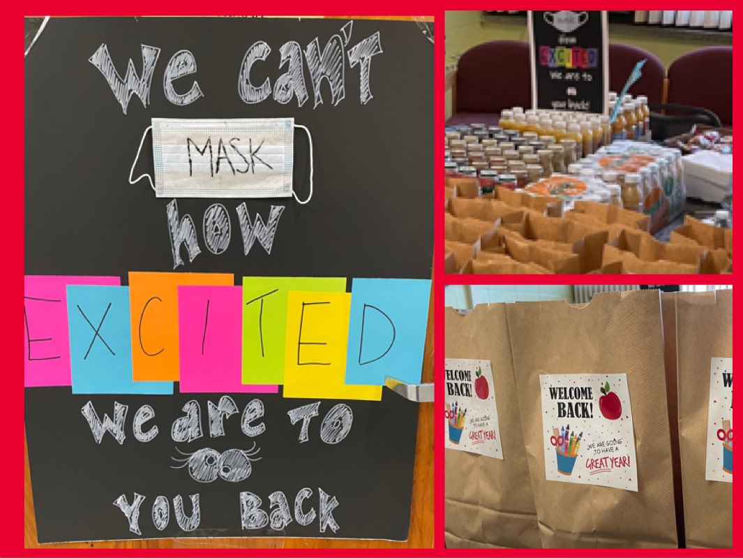 HowellTwpGrieb's tweet photo. How fabulous (and creative) is our PTA? Thank you @HowellTwpGrieb and @HowellMemorial PTA for the delicious and fun grab and go breakfast treats this morning! 7 more sleeps!!! 🐾  🏫 https://t.co/GP2fUiOm9E