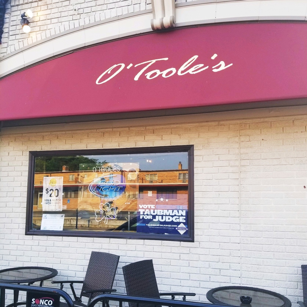 Thank you to another fine #Lakewood establishment — O'Toole's Pub and Restaurant at 13601 Detroit Ave — for their support! #TaubmanForJudge #TaubmanForLakewood