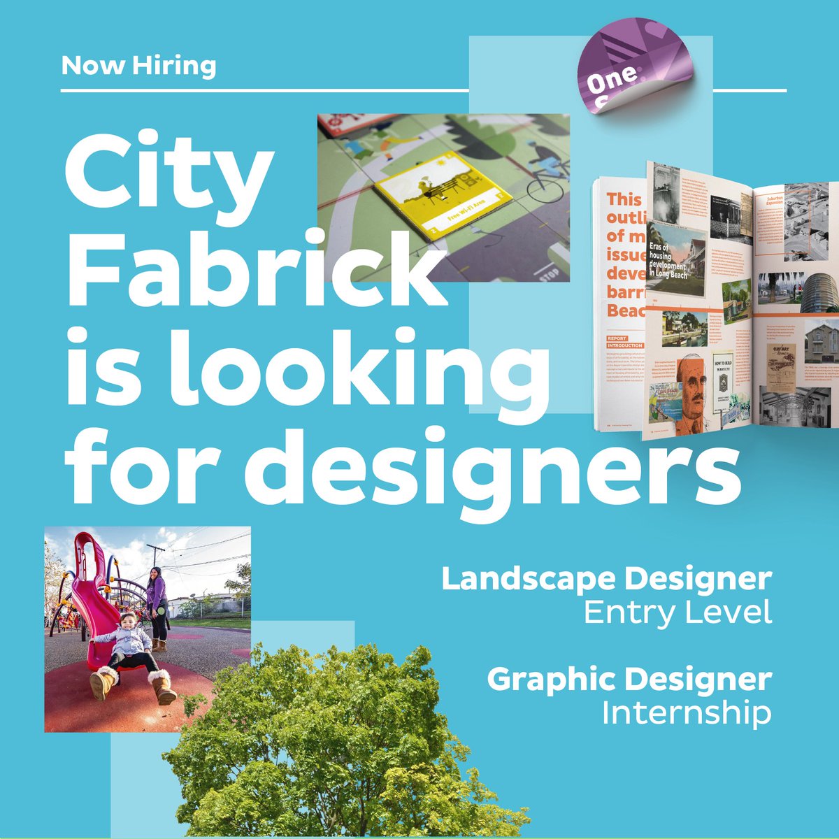 CityFabrick's tweet image. City Fabrick is looking to grow our team! 🌱We’re hiring for a full time Entry-Level Landscape Designer and a Graphic Design Intern. Check out our website for more details on how to apply. #landscapedesigner #newhire #graphicdesign #internship #longbeach