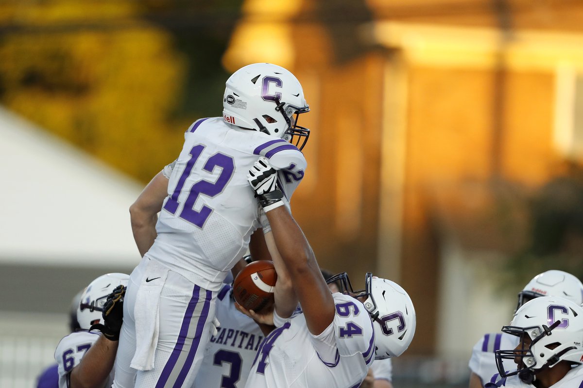 FB: <a href="/CapitalU_FB/">Capital University Football</a> Grabs First Win in 1,027 Days With Thumping 41-7 Display #CapFam #CapFB 

athletics.capital.edu/news/2021/9/2/…