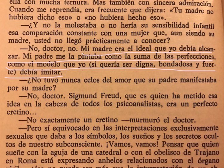 Cementedelibros's tweet photo. “Mi madre era el ideal que yo debía alcanzar. Mi padre me la pintaba como la suma de las perfecciones, como el modelo que yo debía imitar.”
Libro: Los renglones torcidos De Dios
Autor: torcuato luca de tena
#cementeriodelibros https://t.co/LAYaUfjnDL