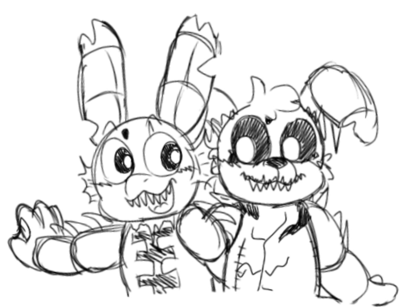 FNAF / FIVE NIGHTS AT FREDDY'S Plushtrap Frost