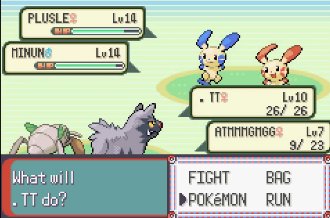 Dato curioso Pokémon:

Sabías que en los juegos de GameBoy Advance, puedes presionar el botón START en un combate doble para alternar entre mostrar la barra de vida y el número de HP restante.