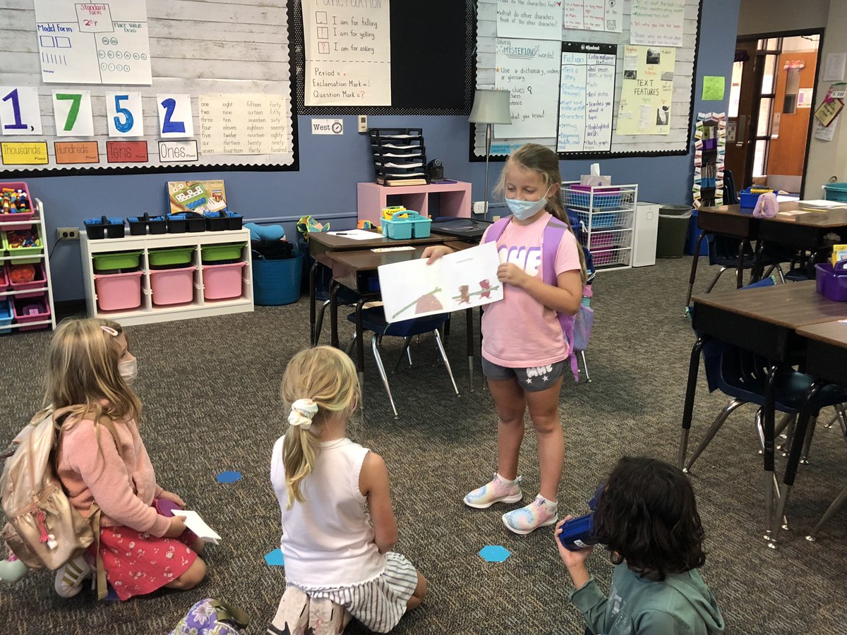 Reading until the very last second before the bell rang ♥️ this confident reader sharing one of her favorite books with our class #risdpoweroflove