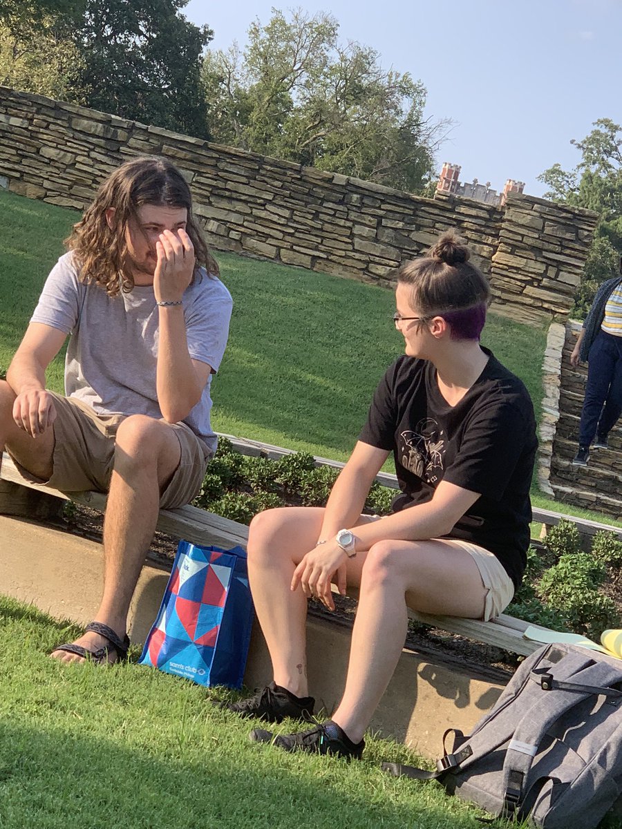 OUBeeClub's tweet image. We had a great time at our first meeting of the semester! Bee sure to join our slack for important news and updates. Link in bio 🐝 #bees #savethebees