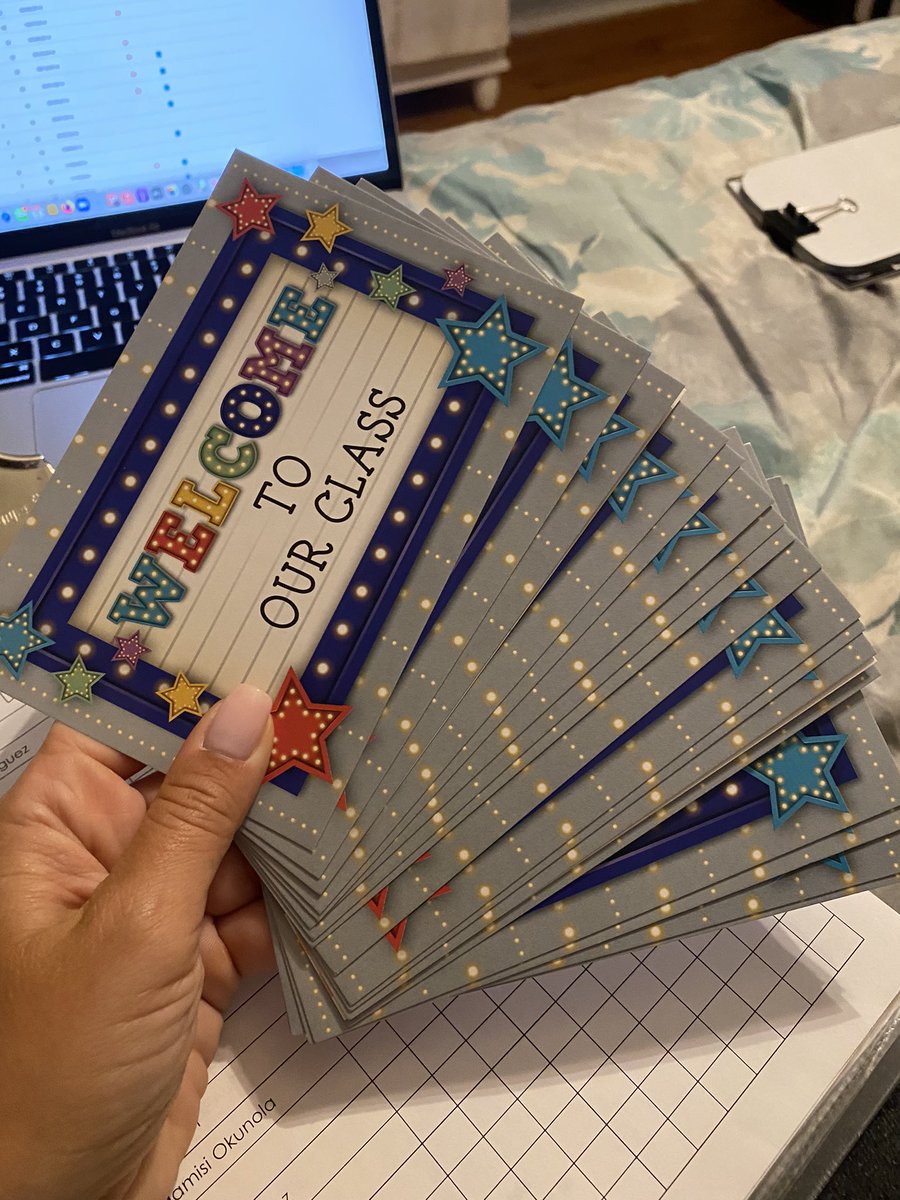 MissDeLucia's tweet photo. Andddd my summer postcards are on their way to my 19 new second grade students. Excited to continue this special tradition as I welcome my students to our class family in just one week. #nrcsdchat https://t.co/AwHC7UOEtk