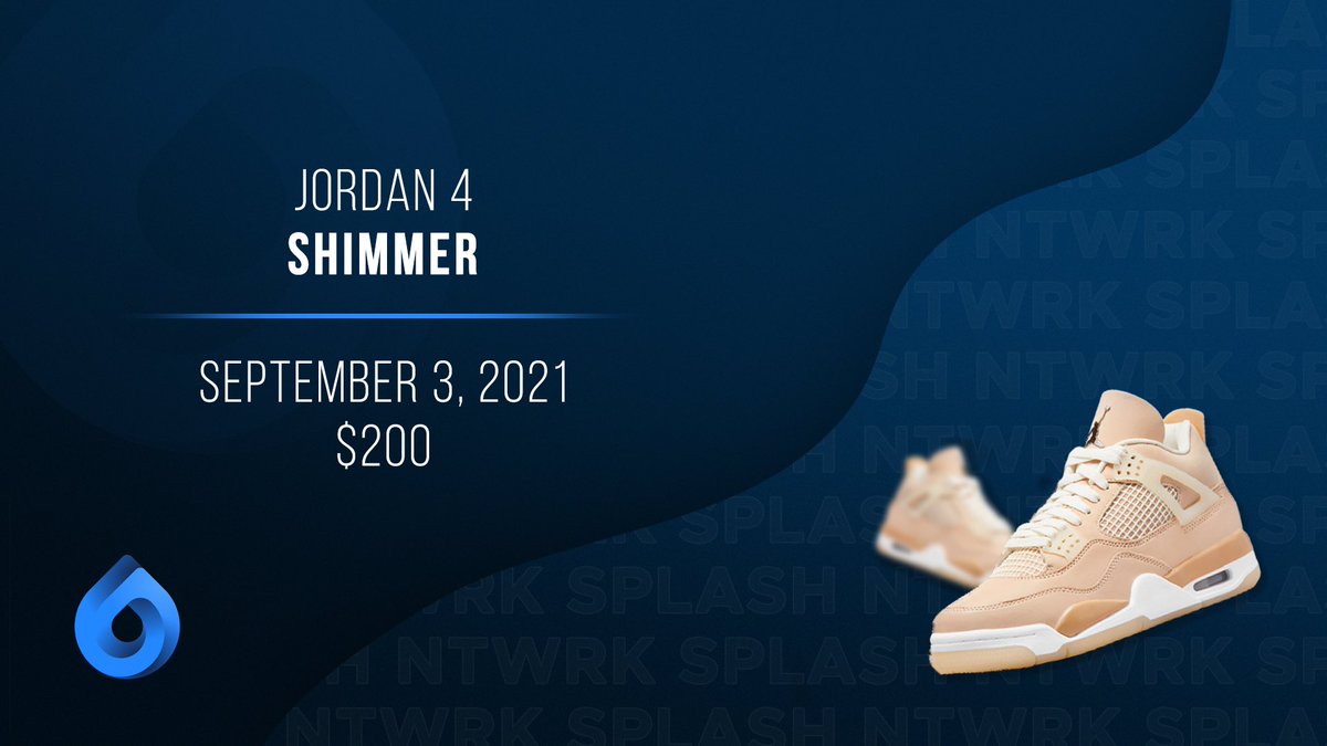 👟 Jordan 4 Shimmer are dropping tomorrow 👟 
Do you have a 🤖 ready for tomorrow?
Make sure to check out Splash Station for a bot rental if you haven’t already.