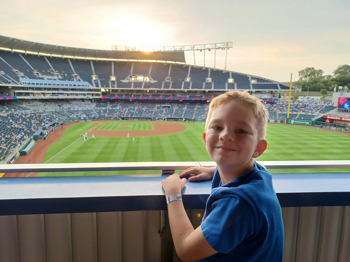 My date for the ballgame #royals #baseballsky