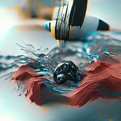 SMidnight2020's tweet photo. Tinta I-X 

#ink #Crypto #ai #VQGAN #nftcollectors https://t.co/KeBIWBBEL2