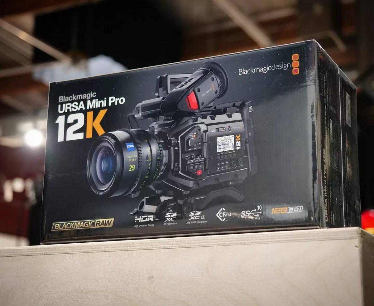 HotRodCameras's tweet photo. Hey check it out, the family is here! The BMPCC 4K, BMPCC 6K Pro, and the URSA Mini Pro 12K are all in stock at Hot Rod Cameras.
#Blackmagic #blackmagic12k #Blackmagic4k #blackmagic6kpro #InStock #PriceDrop #bmpcc4k #bmpcc6kpro #ursamini #12k #HotRodCameras #BestCameraShopEver https://t.co/CJm362fxrW