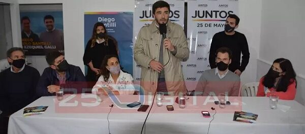 #25deMayo | Ezequiel Galli y Paulo Bernardo inauguraron el local del PRO en 25 de Mayo cutt.ly/AWbWXVs