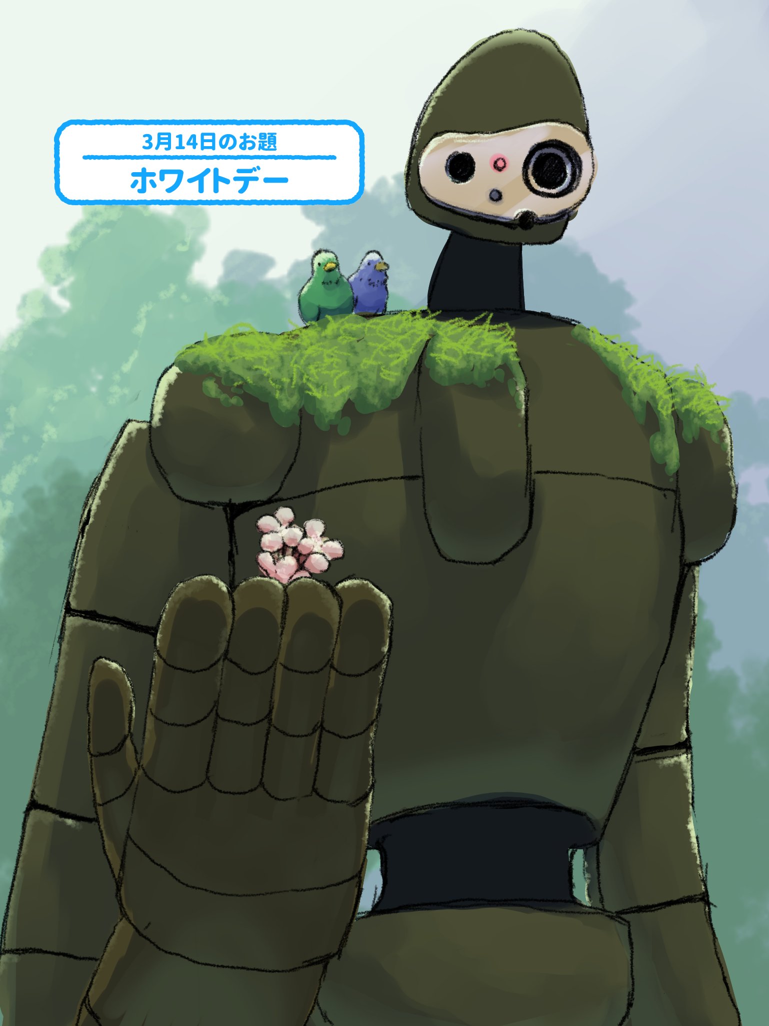 ミヤウチユウスケ みやうちbox 本日は ジブリ 作品のイラストでまとめてみました On Your Mark もののけ姫 風の谷のナウシカ 天空の城ラピュタ アトリエの系譜 絵描きさんと繫がりたい アニメ好きと繋がりたい ジブリ好きな人と繋がりたい T