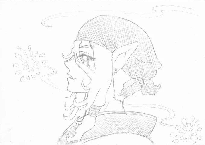 本日薬売りさんの日🌸
着手中の絵は確実に間に合わないので前に描いた物を。
Twitterで描いたのこれだけしか無かった
#モノノ怪 #薬売り
#薬売りの日 