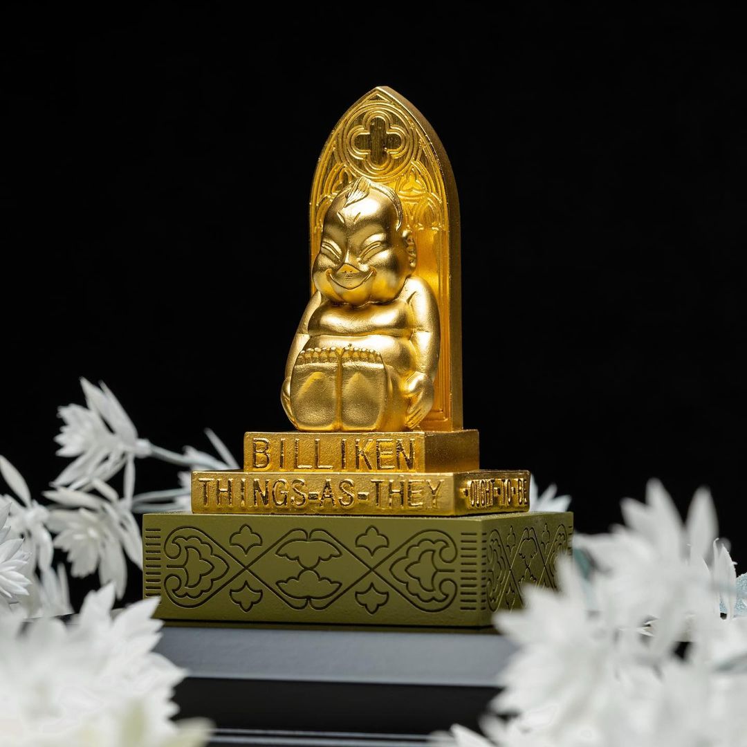 高島屋大阪店 7階催事場で大黄金展開催中! K24 ビリケンさん 30g