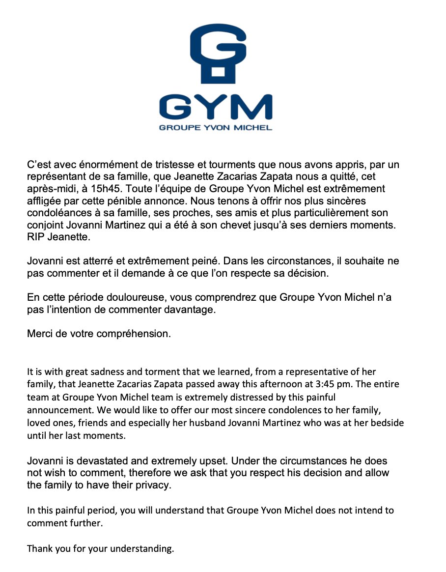 yvonmichelGYM's tweet photo. https://t.co/aO36pM6JXW