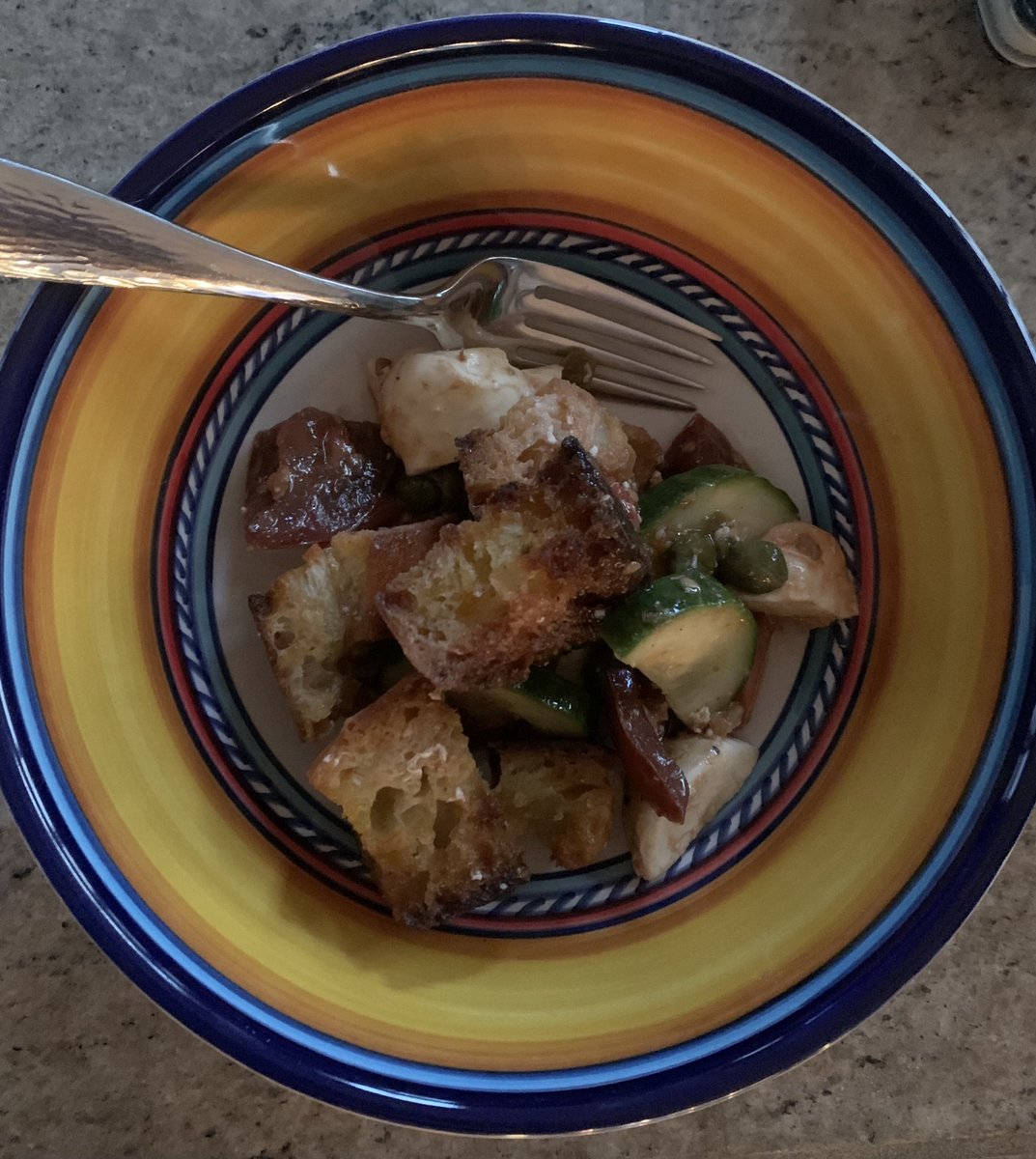 #Panzanella for the win!