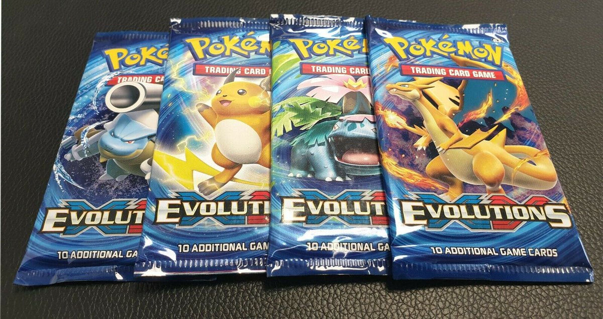 ObsidiaStore's tweet image. ***** UK ONLY - obsidia-store.co.uk *****

We have 4 Pokemon Evolutions packs to gift our fans. 4 winners taking 1 pack each!

Retweet, Follow and Comment your favourite pack art to enter #Charizard #Blastoise #Raichu #Venusaur

Ends 05/09/21 @ 9pm

#Pokemon #Giveaway