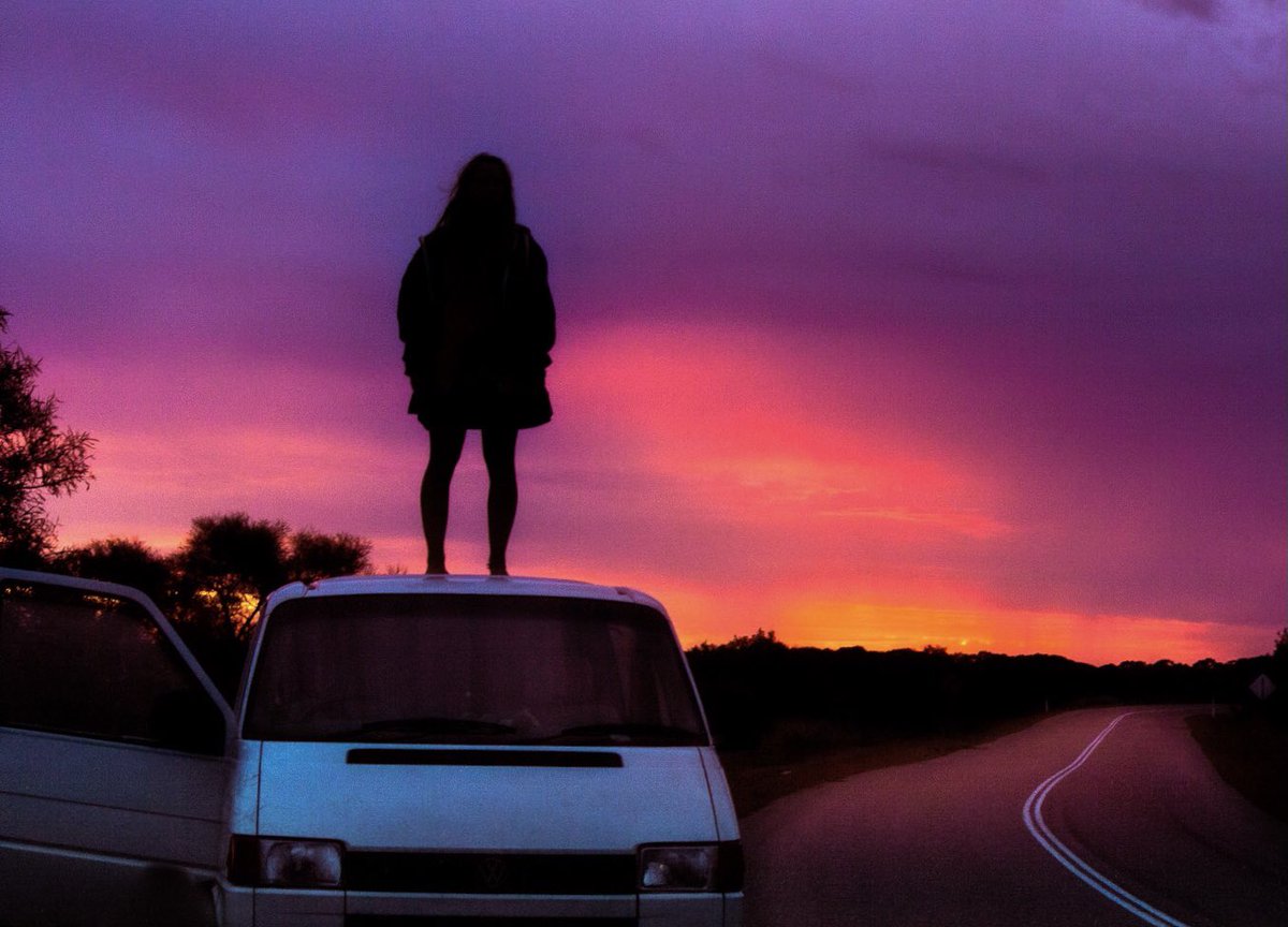 Sunsets on the road 🌅