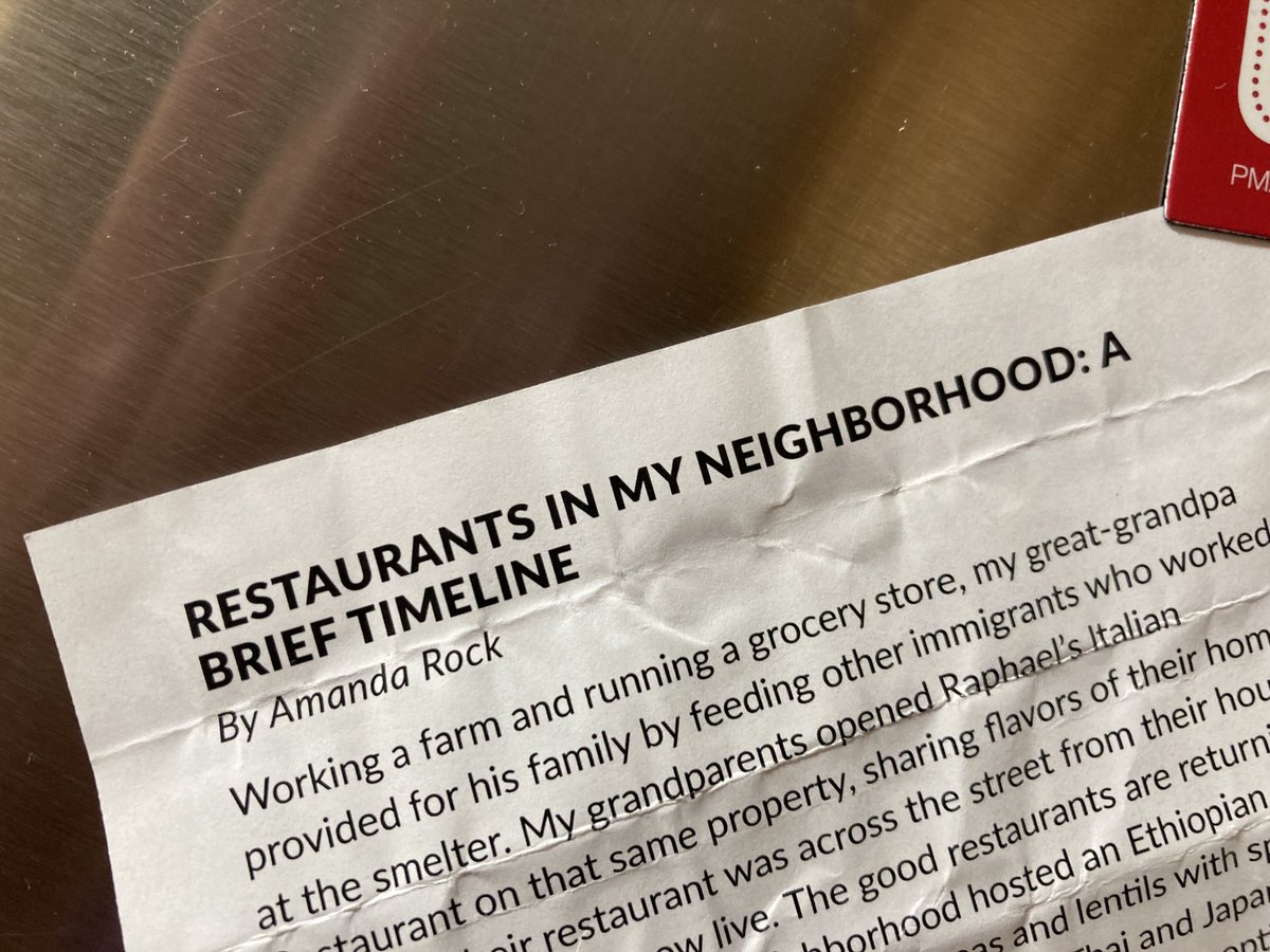 I feel like this is good karma- getting the story written by ⁦@hauntedherbivor⁩ from the Utah@125!project!