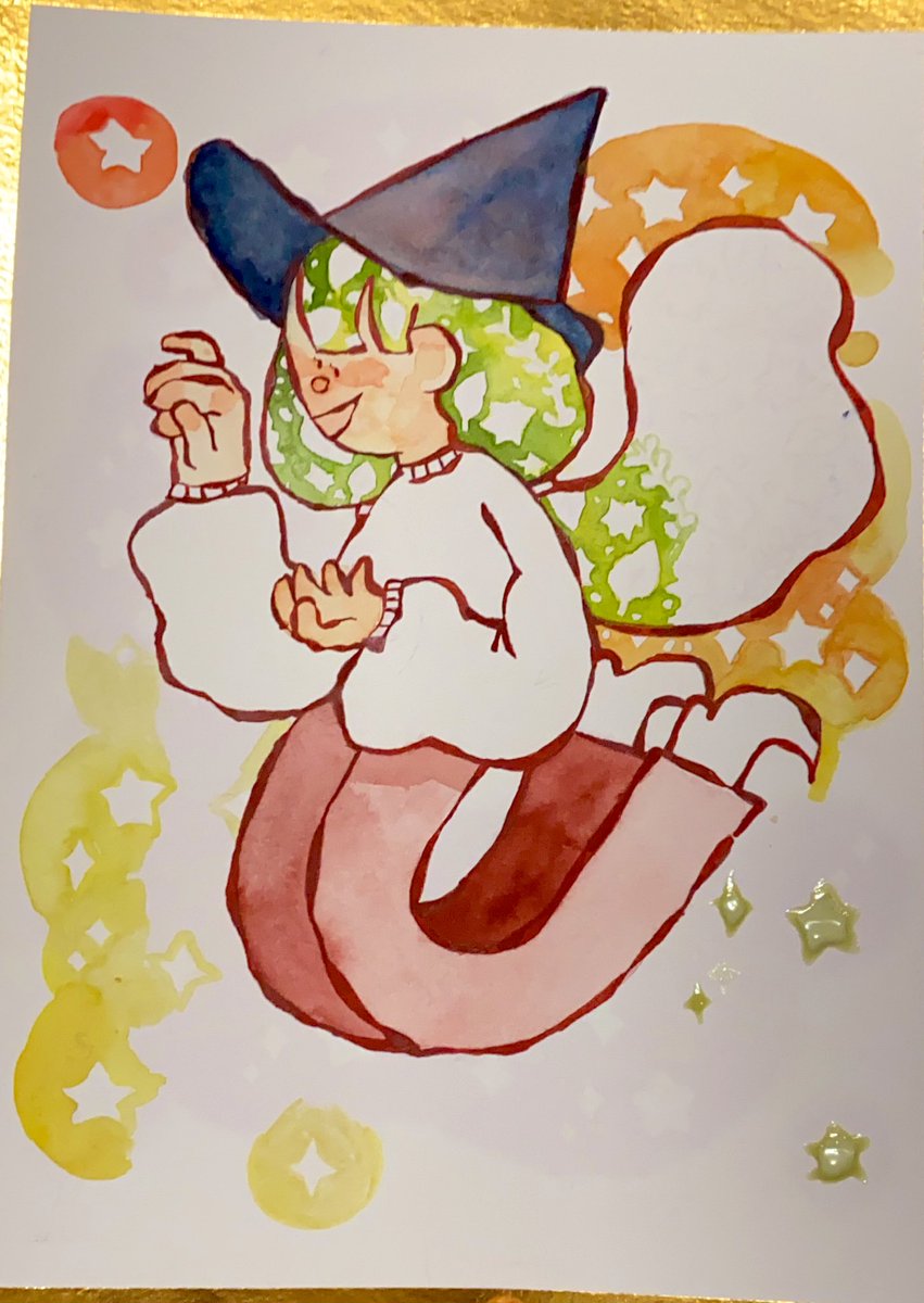 Mipsy_Art's tweet image. Working on a watercolor painting! I’m new to this so don’t burn this gob at the stake please 😅