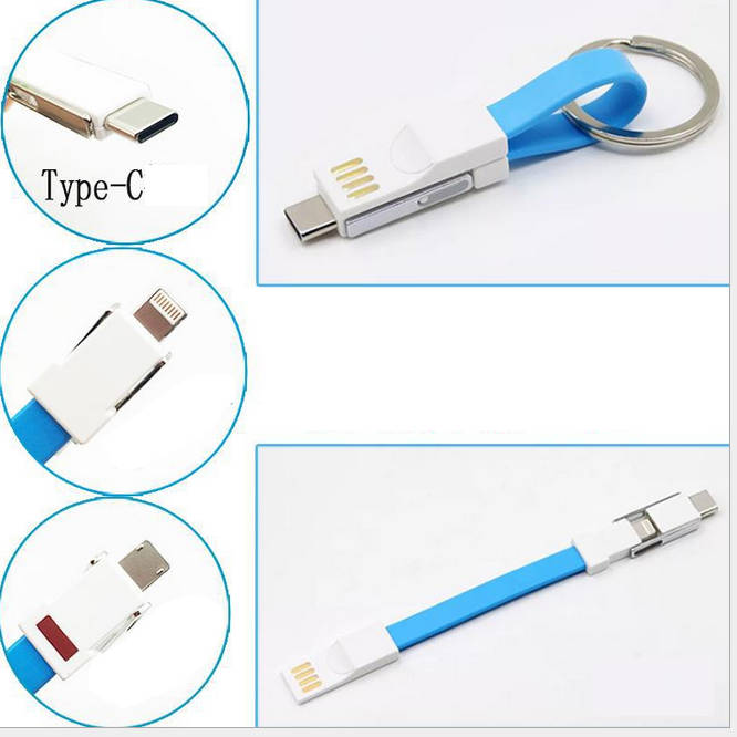 usbfever's tweet image. 3-in-1 #Keychain #USBChargeCable.

It is designed to have 3 connectors: #USBc, #MicroUSB and for #iPhone too.

You can use it to charge your own phone and share the convenience with your friend and your beloved too.

usb-fever.com/products/mini-…

#iPhone12ProMax