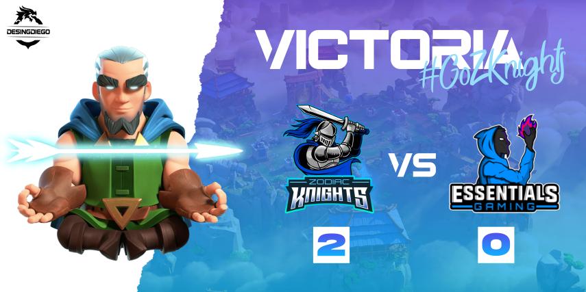 ZodiacKnightsCR's tweet photo. #ClashRoyale 

Volvimos a la acción en un partido de infarto donde conseguimos pasar a nuestra segunda final 🤩

🏆 @CHLIGA2 
🆚 @EssntialsGaming 
📊 2-0 ✅
🥇Todo el equipo ❤️

#GoZK https://t.co/MvyoUdxAJV